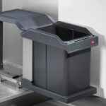 سطل زباله یونیت 40 مدل سولو کد Q140 هایلو فروشگاه اینترنتی کابین نت شاپ سطل زباله ریلی