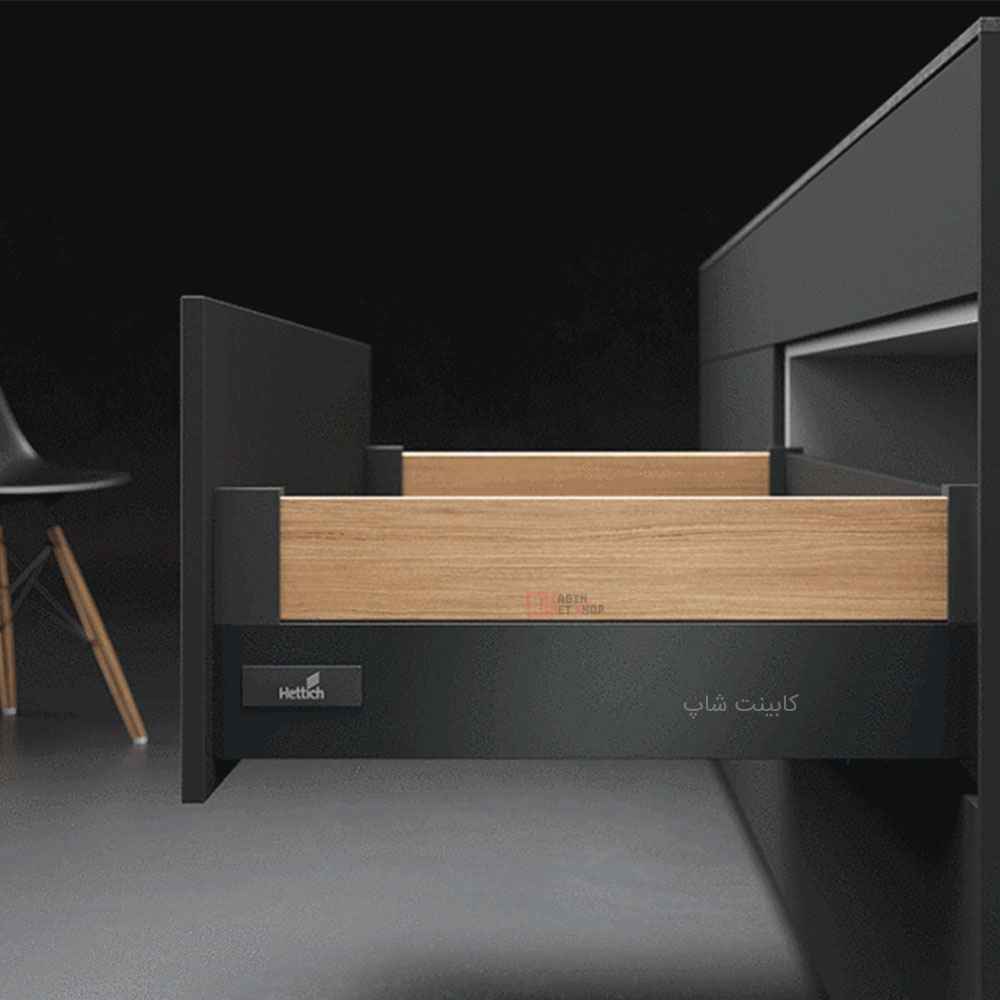 دیواره باکس دوبل ریل تاندم باکس Innotech Atira برند Hettich آلمان — تصویر ۲