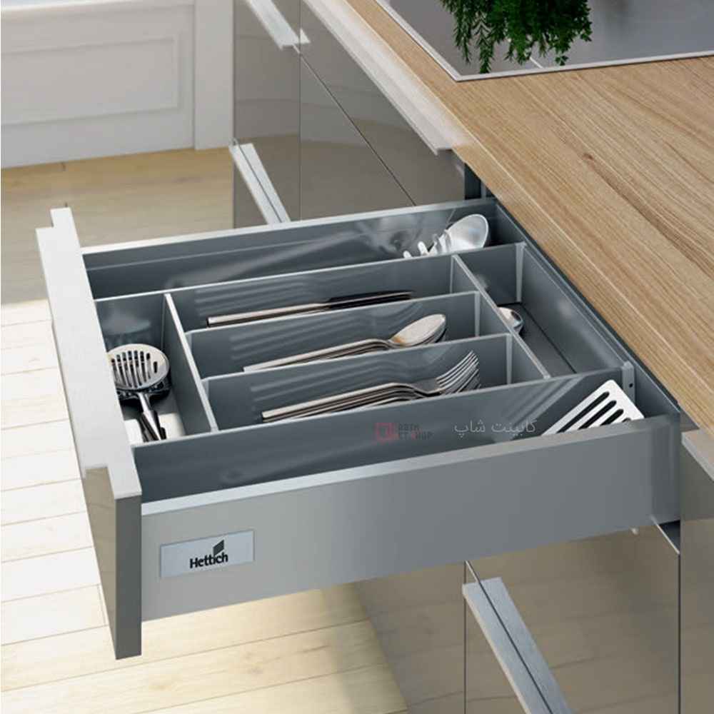 تاندم باکس 30 کیلویی کوتاه مدل Innotech Atira برند Hettich آلمان — تصویر ۵