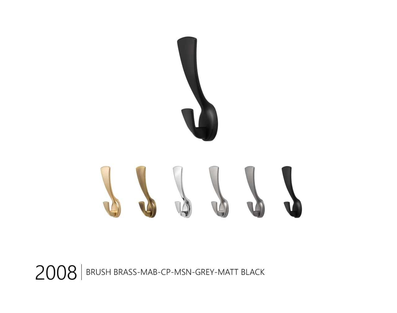 قلاب لباس کد 2008 ملونی — تصویر ۲