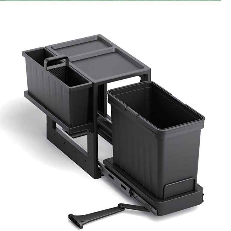 سطل زباله داخل کابینتی ملونی مدل Auto Bin