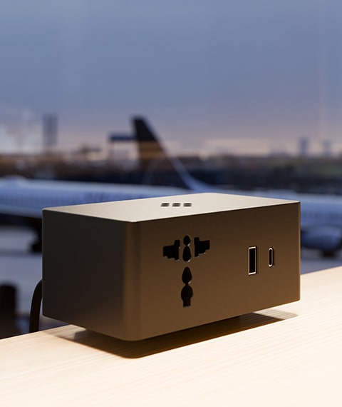 پریز برق توکار و ماژول شارژ مدل VersaQ