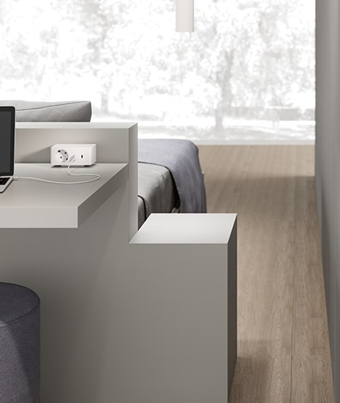 پریز برق توکار و ماژول شارژ مدل VersaQ