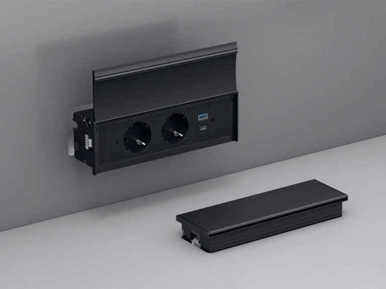 پریز برق توکار مدل VersaLid